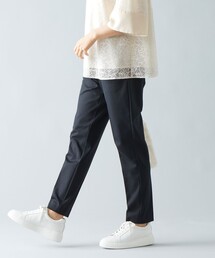 【撥水加工・洗える】ライトモクロディテーパード パンツ