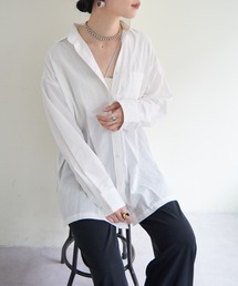 SHENERY | コットンベーシックオーバーシャツ(シャツ/ブラウス)