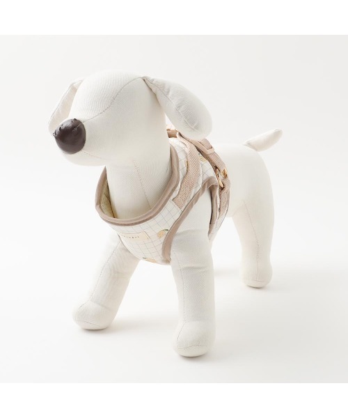 moncheri（モンシェリ）の「レモン柄刺繍ハーネス+リードSET