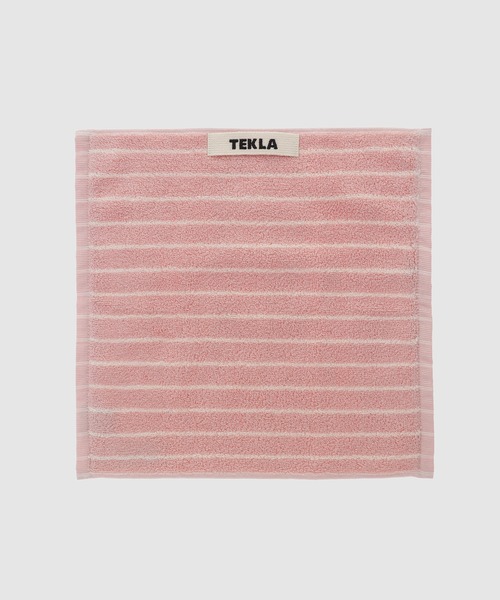 即購入可❣️大人気❣️TEKLA ハンドタオル レッド＆ローズ、マゼンタ 公式 ストアファッション - 即購入可❣️大人気❣️TEKLA ハンド