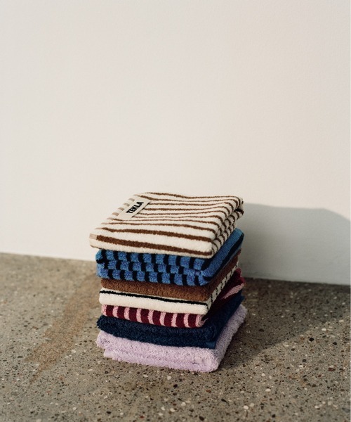 Terry Towel - Striped - 30x30（ハンカチ/ハンドタオル
