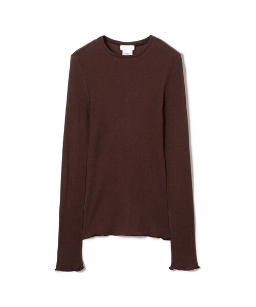 Ballsey コットンシルクリブ クルーネックプルオーバー コットンシルクリブ タートルネックプルオーバー（Tシャツ