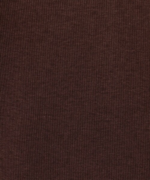 BALLSEY（ボールジィ）の「コットンシルクリブ クルーネックプルオーバー（Tシャツ/カットソー・レディース・ベージュ/ホワイト/チャコールグレー/ブラック/ブルー/ライトグリーン/パープル/ライトブルー/ダークブラウン/ネイビー/ライトパープル・S）」の16枚目の写真