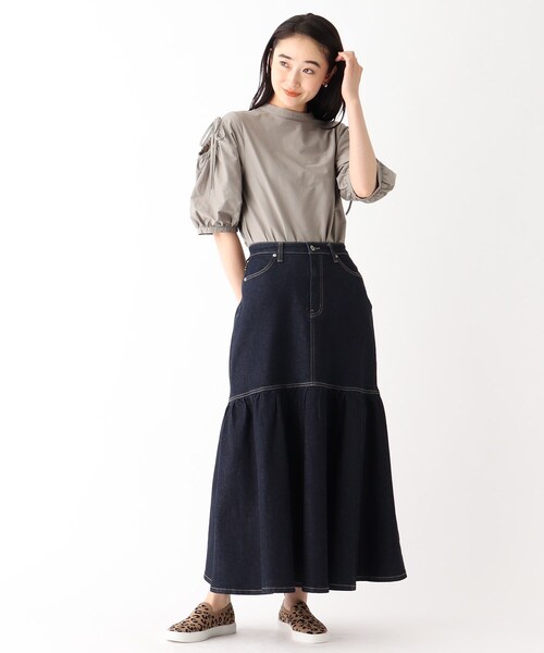 OPAQUE.CLIP(オペークドットクリップ)の「◆【抗菌防臭加工】ニットスリッポン(スニーカー・レディース・ブラック/ダークブラウン系・02/03/01)」の4枚目の写真