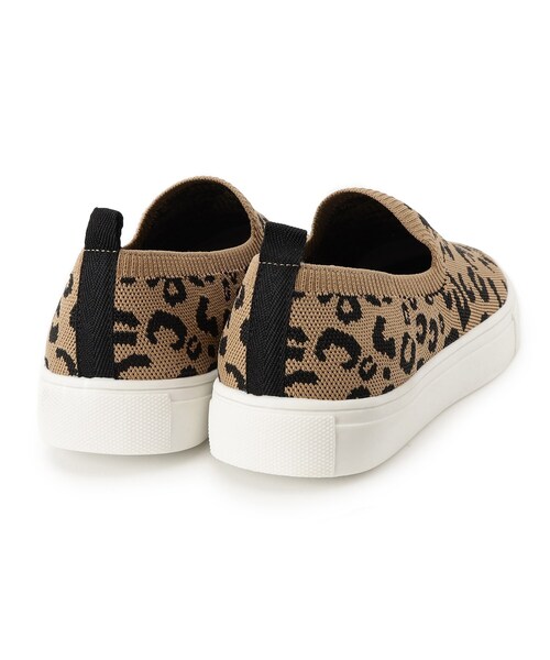 OPAQUE.CLIP(オペークドットクリップ)の「◆【抗菌防臭加工】ニットスリッポン(スニーカー・レディース・ブラック/ダークブラウン系・02/03/01)」の14枚目の写真