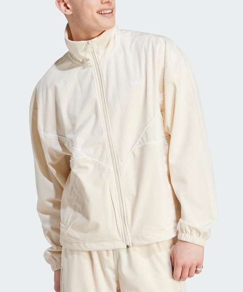 adidas（アディダス）の「アディカラー シーズナル コーデュロイ トラックジャケット / アディダスオリジナルス adidas Originals（ブルゾン・メンズ・ブラウン/オフホワイト・XX-LARGE/X-SMALL/SMALL/LARGE/MEDIUM/3XL/X-LARGE）」の15枚目の写真