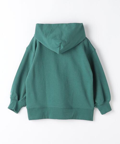 green label relaxing(グリーンレーベルリラクシング)の「【WEB限定】TJ 裏毛 フード プルオーバー 100cm-130cm(パーカー・キッズ・ダークグリーン/ブラック/ネイビー/ライトグレー・100cm/130cm/110cm/120cm)」の19枚目の写真