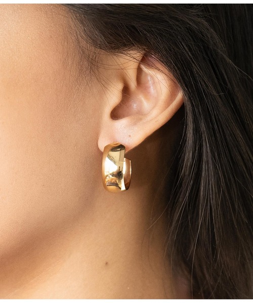 LATINA（ラティーナ）の「ラウンドデザインピアスSET（ピアス（両耳用）・レディース・ゴールド・FREE）」の2枚目の写真