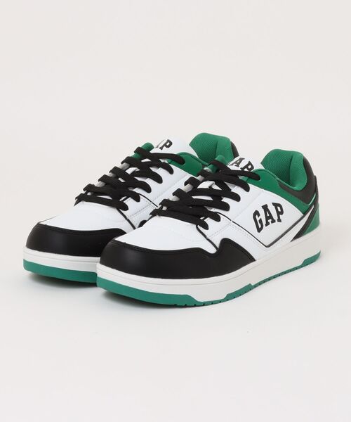 GAP（ギャップ）の「【GAP】 防水スニーカー（スニーカー・メンズ・ブラック/グレー/ホワイト×グリーン/ブラック×ブラック/ブラック×グレー/ホワイト×グレー/ブラック×グリーン・26.0cm/25.0cm/28.0cm/27.0cm）」の6枚目の写真