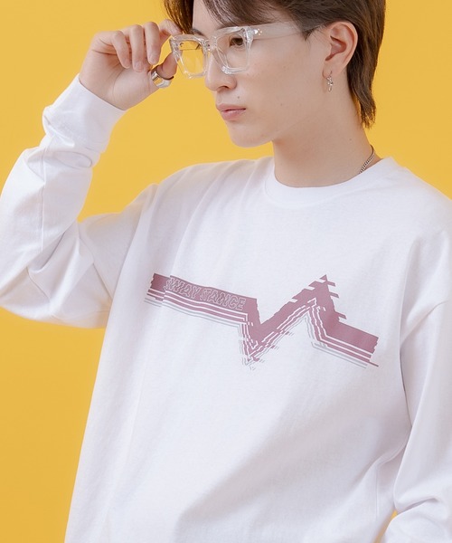 SIDEWAY STANCE（サイドウェイスタンス）の「【SIDEWAY STANCE】オリジナル グラフィック プリント ロンT（Tシャツ/カットソー・メンズ・ブラック/ブルー系/ホワイト/ブルー/ホワイト系/ブラック系/イエロー系/ホワイト系1/ブラック系1/パープル/グレー/ホワイト系3/ブラック系3/グレー系/ダークブルー/ホワイト系2/ブラック系2/グレー系1/ブルー系1/カーキ/パープル系/グレー系2/パープル系1/グレー系その他/パープル系その他/グレー系4/ブラック系4/カーキ系4/ホワイト系4/カーキ系5/ホワイト系5/ブラック系5/グレー系5/ブラック系6/ブラック系7/ブラック系8/ホワイト系6/ホワイト系7/ホワイト系8/ブラック系9/ホワイト系9/ブラック系その他3/グレー系その他3/ホワイト系その他3/ブラック系その他/ホワイト系その他2/ブラック系その他2/グリーン系その他/グレー系その他2/ホワイト系その他・LARGE/X-LARGE/MEDIUM/SMALL）」の13枚目の写真