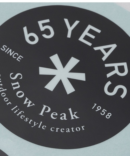 セール】65周年記念ロゴステッカーセット（アウトドアグッズ）｜Snow