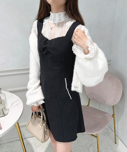 ツイードミニジャンスカ【ZOZOTOWN限定アイテム】（ワンピース