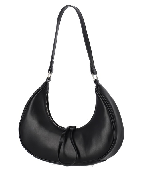 Settimissimo（セッティミッシモ）の「ハーフムーンショルダーバッグ（ショルダーバッグ・レディース・ブラック/シルバー・FREE）」の14枚目の写真