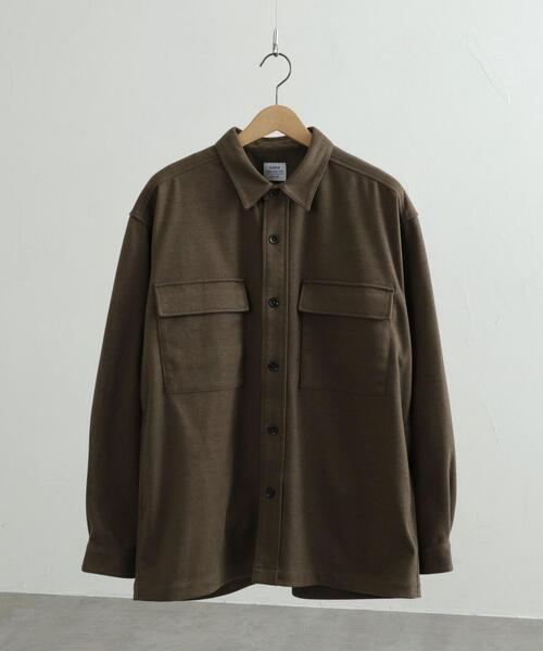 coen(コーエン)の「極楽フラノCPOシャツ(シャツ/ブラウス・メンズ・ブラウン/ダークグレー・S/L/XL/M)」の19枚目の写真