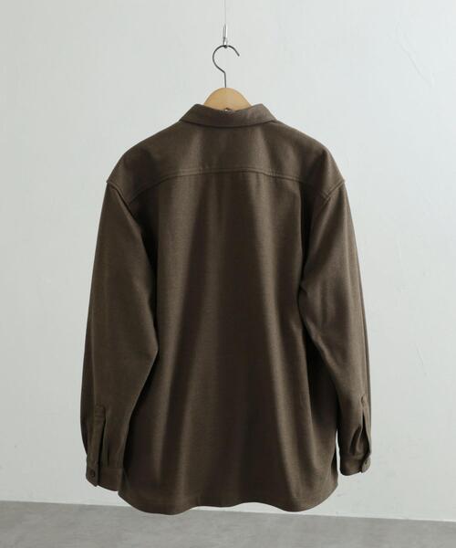 coen(コーエン)の「極楽フラノCPOシャツ(シャツ/ブラウス・メンズ・ブラウン/ダークグレー・S/L/XL/M)」の18枚目の写真