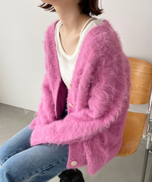 LOWRYS FARM（ローリーズファーム）の「フロッキーチュールロングスリーブ　983890（Tシャツ/カットソー・レディース・アイボリー/ブラック/ブルー・FREE）」の18枚目の写真