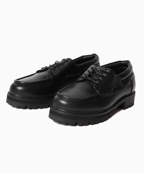 glabella（グラベラ）の「glabella/グラベラ 厚底タンクソール デッキシューズ（モカシン/デッキシューズ・メンズ・ブラック・L/S/M）」の11枚目の写真