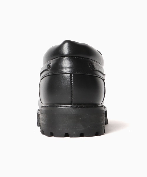 glabella（グラベラ）の「glabella/グラベラ 厚底タンクソール デッキシューズ（モカシン/デッキシューズ・メンズ・ブラック・L/S/M）」の3枚目の写真