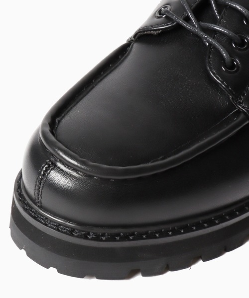 glabella（グラベラ）の「glabella/グラベラ 厚底タンクソール デッキシューズ（モカシン/デッキシューズ・メンズ・ブラック・L/S/M）」の5枚目の写真