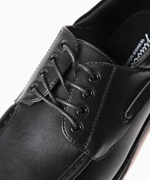 glabella（グラベラ）の「glabella/グラベラ 厚底タンクソール デッキシューズ（モカシン/デッキシューズ・メンズ・ブラック・L/S/M）」の6枚目の写真