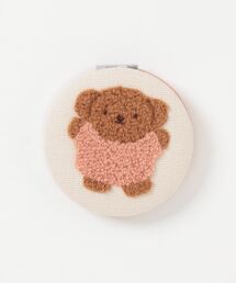 Miffy（ ミッフィー）の「miffy/ミッフィー 　ミラー　るんるんサガラ刺繍シリーズ（手鏡/メイクミラー・キッズ）」