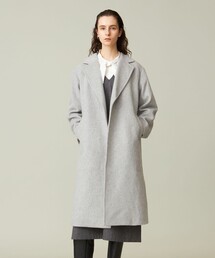 【WOMEN】メルトン ガウンコート