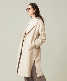 【WOMEN】メルトン ガウンコート