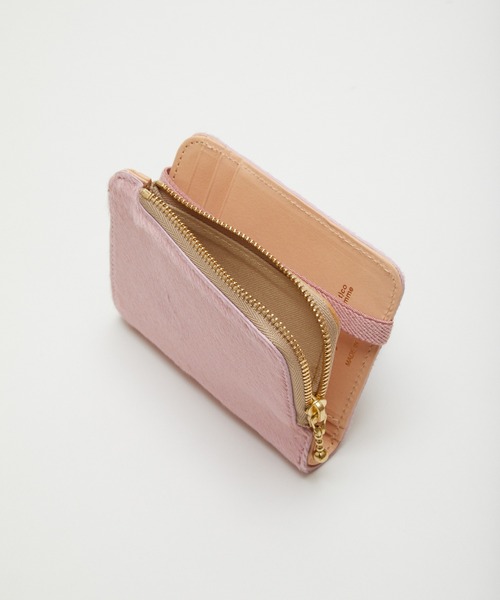 BAL（バル）の「【BAL（バル）/2024春夏】BAL/RAMIDUS HAIR CALF BAND WALLET（財布・メンズ・レオパード/ピンク・FREE）」の6枚目の写真