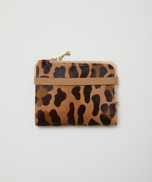 BAL（バル）の「【BAL（バル）/2024春夏】BAL/RAMIDUS HAIR CALF BAND WALLET（財布・メンズ・レオパード/ピンク・FREE）」の4枚目の写真