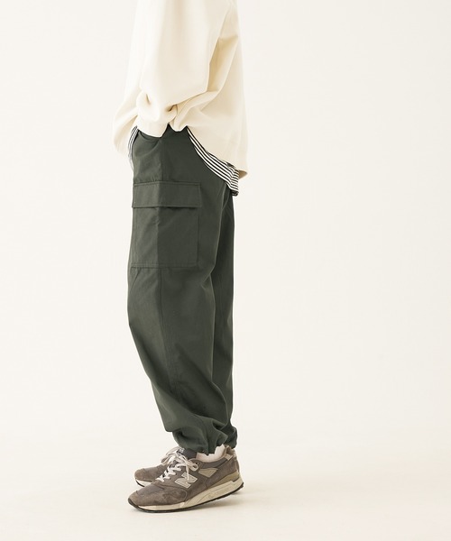 coca(coca)(コカ)の「メンズ ピーチツイルカーゴパンツ(カーゴパンツ・メンズ・ライトベージュ/カーキ・M/L/XL)」の13枚目の写真