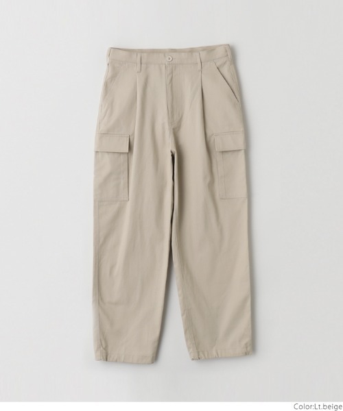 coca(coca)(コカ)の「メンズ ピーチツイルカーゴパンツ(カーゴパンツ・メンズ・ライトベージュ/カーキ・M/L/XL)」の5枚目の写真