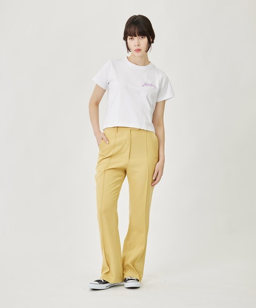 MILKFED.（ミルクフェド）の「FLARED PANTS（その他パンツ・レディース・グレー/ブラック/イエロー・S/M）」の8枚目の写真