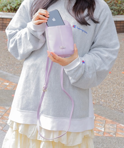 ACCOMMODE（アコモデ）の「アソートプレート　ウォレットショルダーバッグ（ショルダーバッグ・レディース・シルバー/ブラック/オレンジ/ラベンダー・FREE）」の14枚目の写真