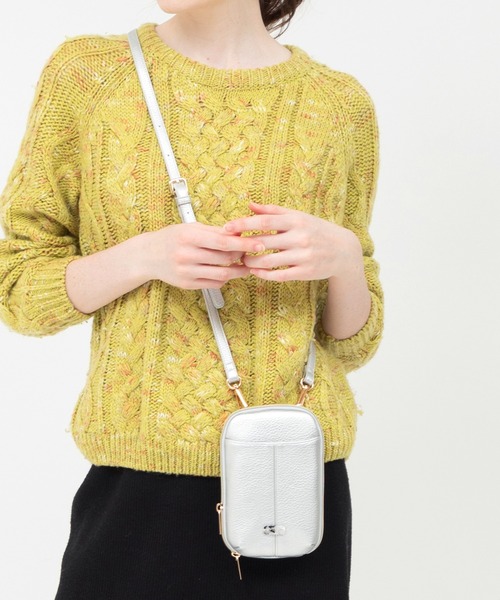 ACCOMMODE（アコモデ）の「アソートプレート　ウォレットショルダーバッグ（ショルダーバッグ・レディース・シルバー/ブラック/オレンジ/ラベンダー・FREE）」の21枚目の写真