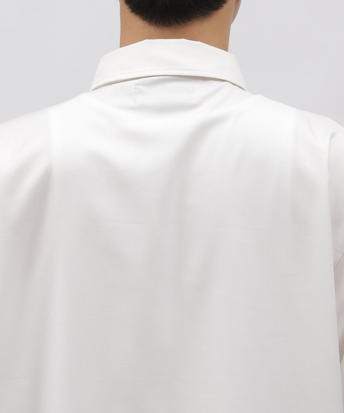 LAKOLE（ラコレ）の「ソフトTRレギュラーシャツ / 992211（シャツ/ブラウス・メンズ・サンドグレー/ブラック/ホワイト/グレー/グリーン・LARGE/MEDIUM）」の14枚目の写真