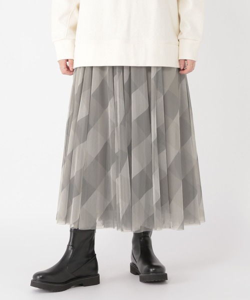 studio CLIP（スタディオクリップ）の「チュールスカート（スカート・レディース・その他1/ブラック・FREE）」の4枚目の写真