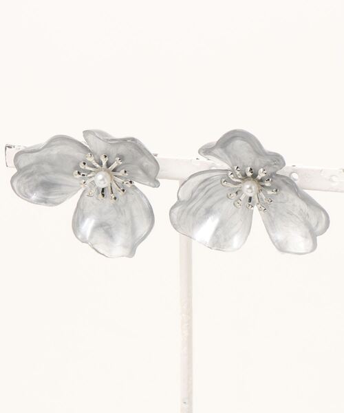 tone(トーン)の「【piiiii.accessory】マーブルピアス(MA)(ピアス(両耳用)・レディース・ブラウン系その他/ピンク系その他/ブルー系その他/グリーン系その他/ホワイト系その他/ホワイト系2/グリーン/ブルー・FREE)」の12枚目の写真
