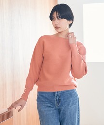 YECCA VECCA | 袖パールドルマンニット(ニット/セーター)