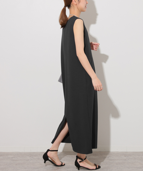 【美品】journal standard relume ブラックワンピース JOURNAL STANDARD relume（ジャーナルスタンダード レリューム