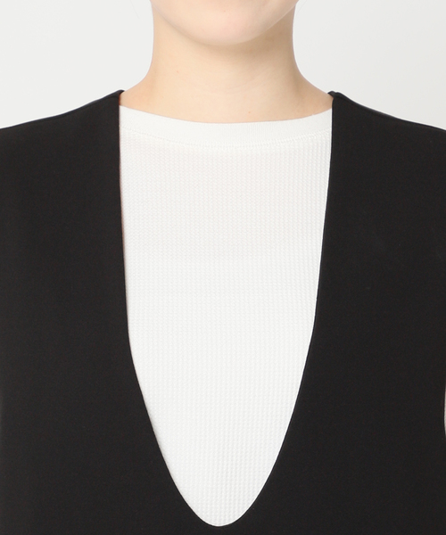 JOURNAL STANDARD relume（ジャーナルスタンダード　レリューム）の「《追加》Iラインワンピース（ワンピース・レディース・ブラック/ネイビー・FREE）」の21枚目の写真