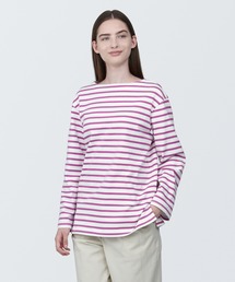 無印良品 | 婦人　太番手ボートネック長袖Ｔシャツ(Tシャツ/カットソー)