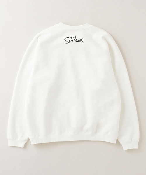 新品 JOURNAL STANDARD スウェット ホワイト JOURNAL STANDARD（ジャーナルスタンダード）の「【THE SIMPSONS
