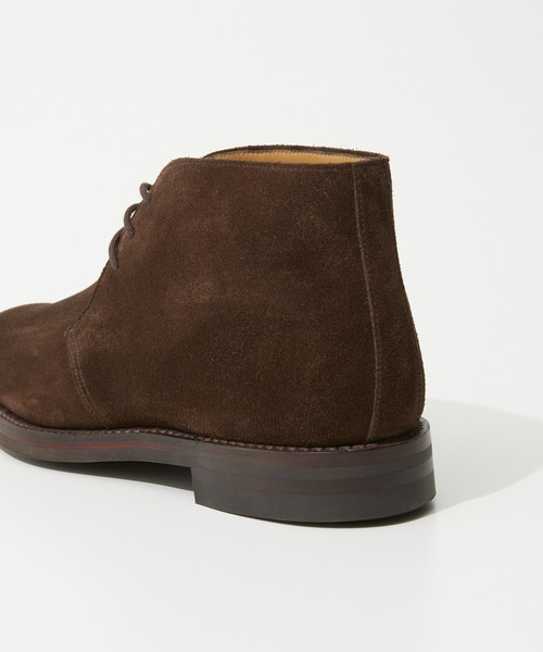 CROCKETT&JONES(クロケットアンドジョーンズ)の「CROCKETT&JONES CHILTERN クロケット&ジョーンズ チルターン スナッフスエード チャッカ ブーツ(ブーツ・メンズ・ダークブラウン・7/6.5)」の10枚目の写真