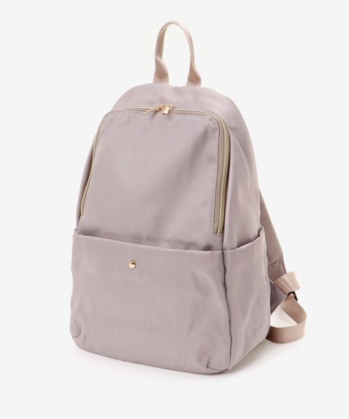 MAJESTIC LEGON（マジェスティックレゴン）の「シンプル軽量リュック（バックパック/リュック・レディース・ライトグレー/ベージュ/ブラック・FREE）」の15枚目の写真