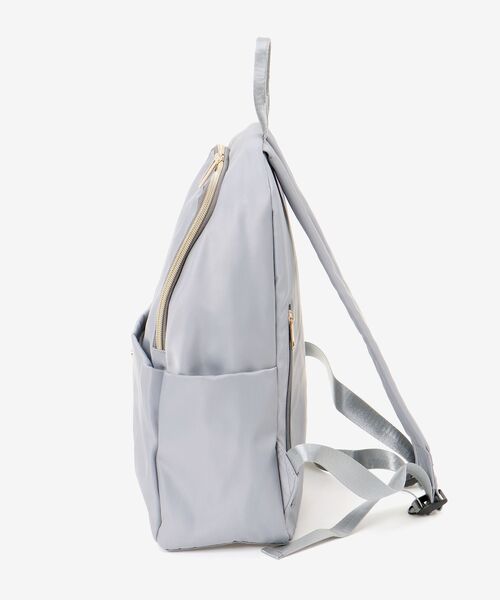 MAJESTIC LEGON（マジェスティックレゴン）の「シンプル軽量リュック（バックパック/リュック・レディース・ライトグレー/ベージュ/ブラック・FREE）」の18枚目の写真