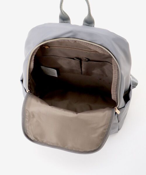 MAJESTIC LEGON（マジェスティックレゴン）の「シンプル軽量リュック（バックパック/リュック・レディース・ライトグレー/ベージュ/ブラック・FREE）」の21枚目の写真