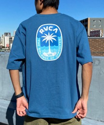 【ZOZOTOWN限定】RVCA/ルーカ バックプリントＴシャツ オーバーサイズ 半袖Tee  BE041-231