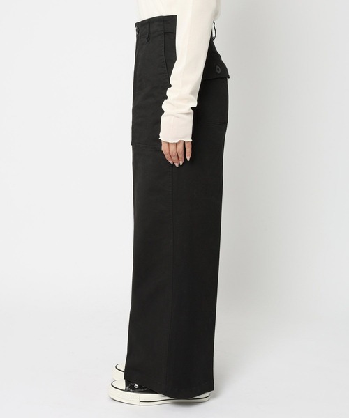 saloon（サルーン）の「SALOON(サルーン)/ブラッシュドベイカーパンツ【手洗い可】（その他パンツ・レディース・ブラック/モカ/カーキ・MEDIUM/SMALL）」の14枚目の写真