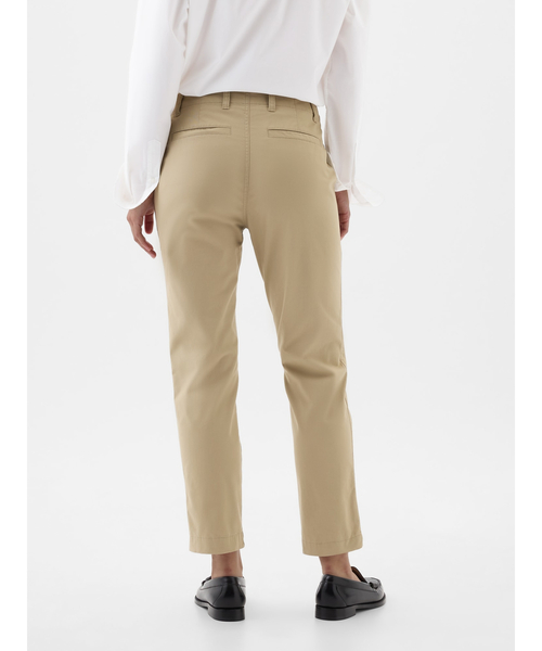 GAP（ギャップ）の「ミッドライズ ダウンタウン カーキパンツ（チノパンツ・レディース・ネイビー/ベージュ/ブラック/カーキ・00/0/2/4/6/8/000/10）」の19枚目の写真