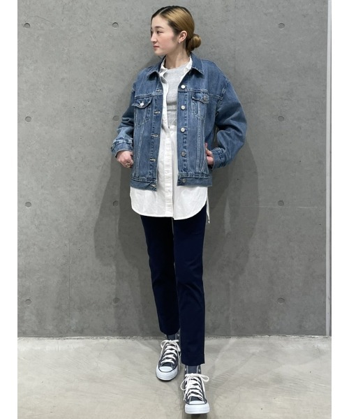 GAP（ギャップ）の「ミッドライズ ダウンタウン カーキパンツ（チノパンツ・レディース・ネイビー/ベージュ/ブラック/カーキ・00/0/2/4/6/8/000/10）」の20枚目の写真
